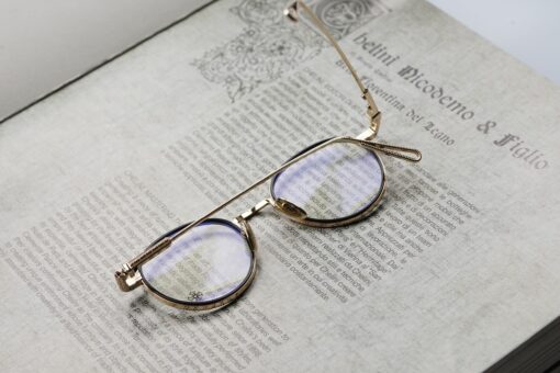 Chrome Hearts Glasses Sunglasses SEXCEL BLACKGOLD PLATED 1