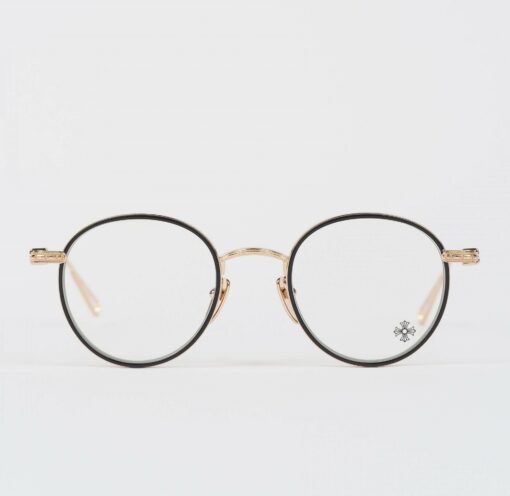 Chrome Hearts Glasses Sunglasses SEXCEL BLACKGOLD PLATED 5