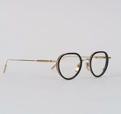 Chrome Hearts Glasses Sunglasses SQRTON BLACKGOLD PLATED 2