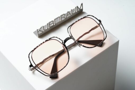 Kuboraum Glasses, Sunglasses Mask H14 Silver