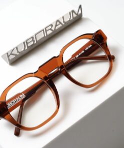 Kuboraum Glasses, Sunglasses Mask K11 Brown