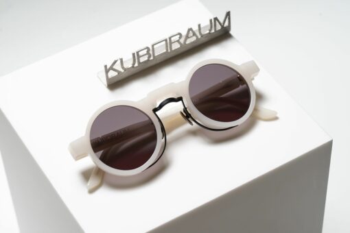 Kuboraum Glasses, Sunglasses Mask N3 White