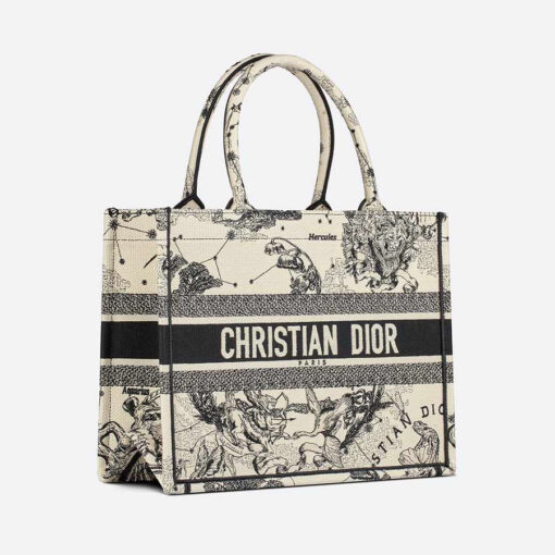 Dior Medium Book Tote Bag in Printed Design