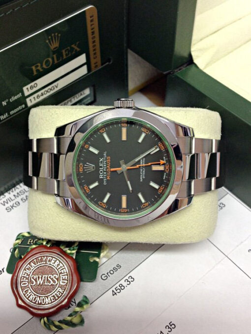 Rolex Milgauss 116400GV Green Dial 40mm 3.jpg